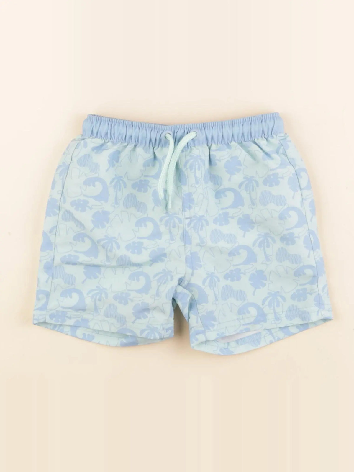 Vertbaudet - maillot de bain bleu - 2 ans