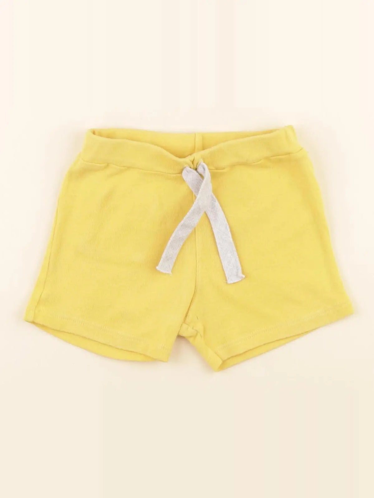 Petit Bateau - short jaune - 12 mois