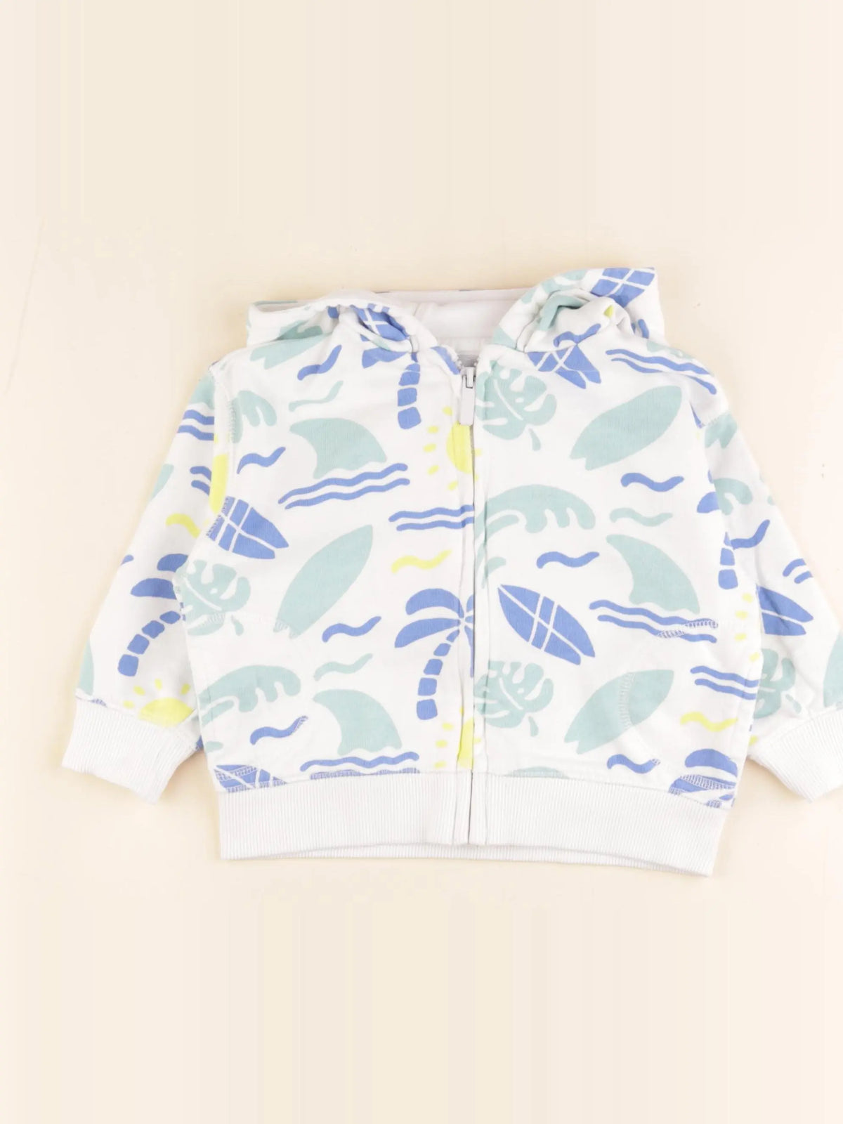Vertbaudet - sweat multicolore - 4 ans