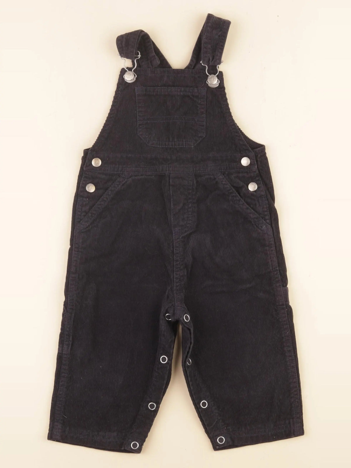Petit Bateau - salopette bleu - 12 mois