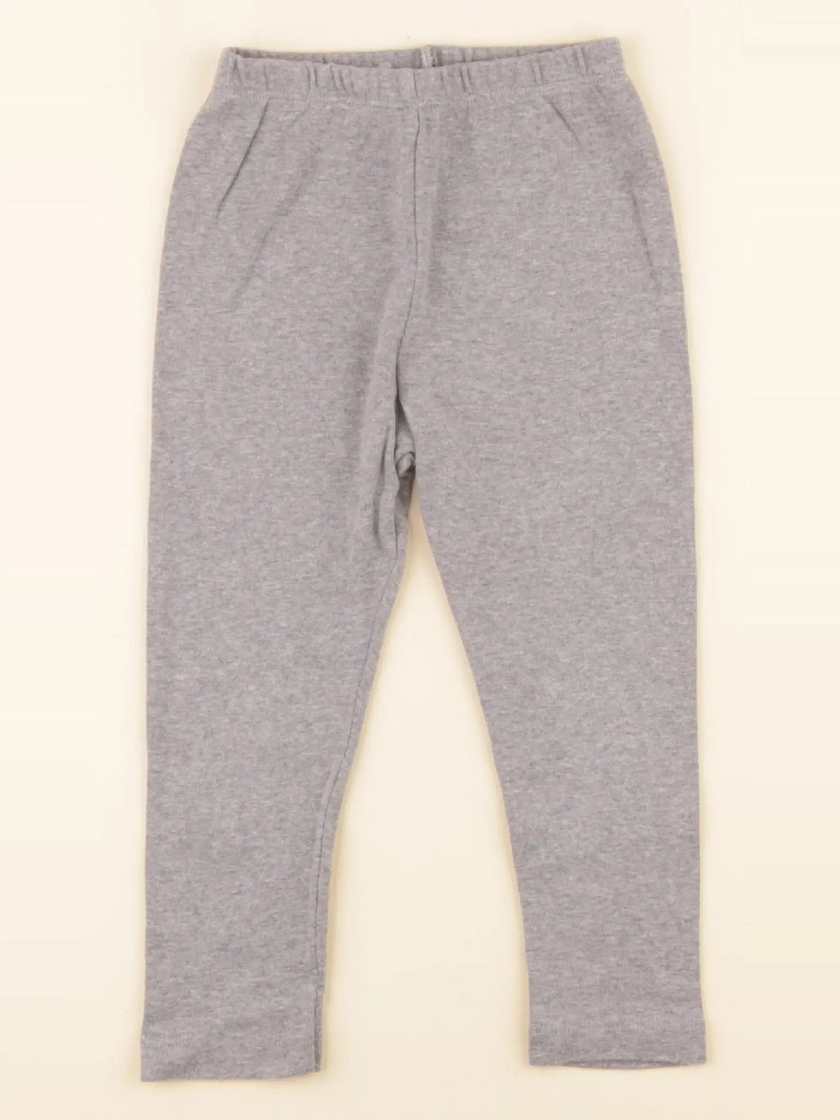 Petit Bateau - legging gris - 24 mois