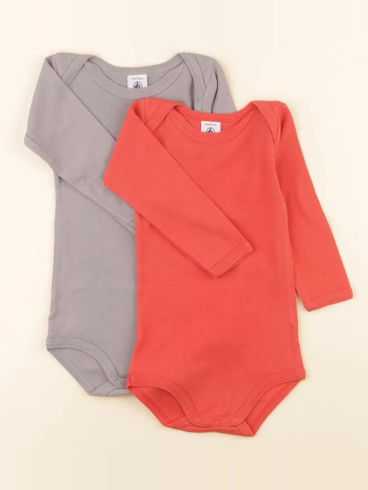 Petit Bateau - body multicolore - 12 mois