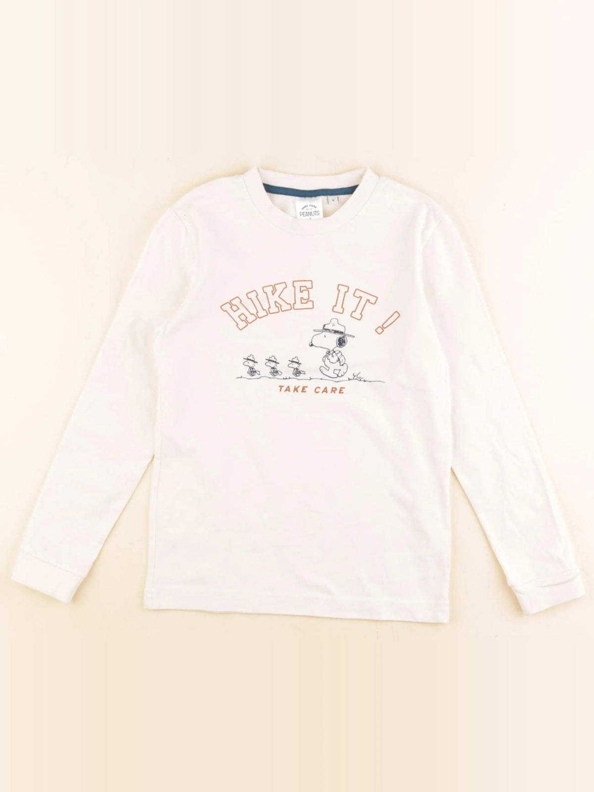 Cyrillus - tee-shirt beige - 8 ans