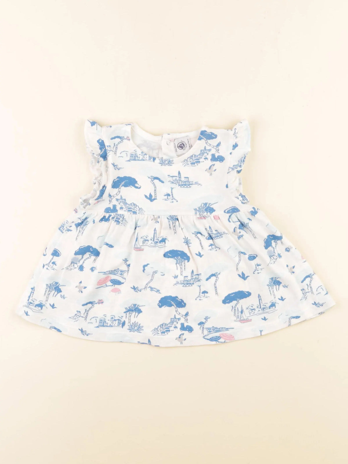Petit Bateau - tee-shirt multicolore - 24 mois