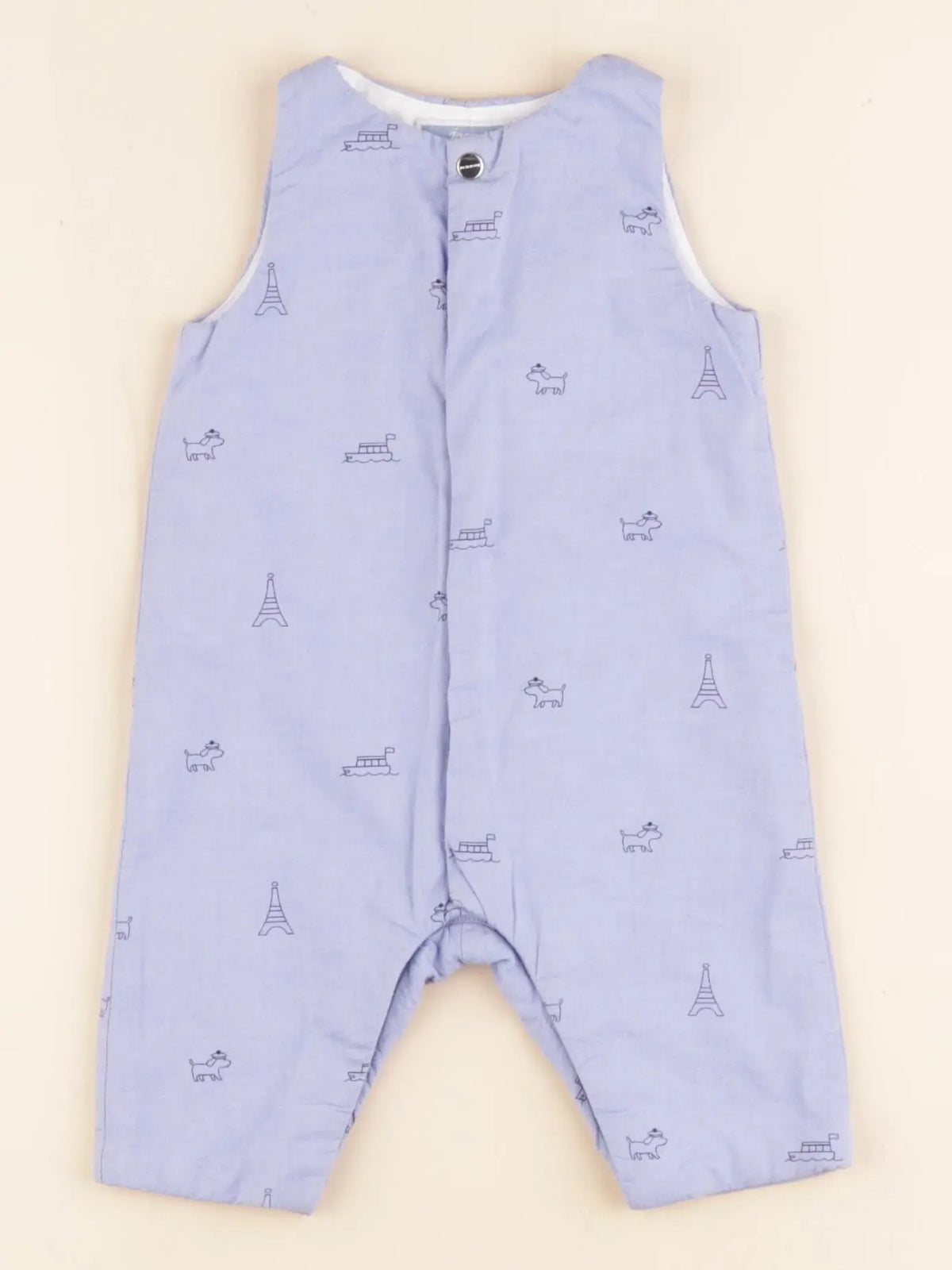 Jacadi - combinaison bleu - 3 mois