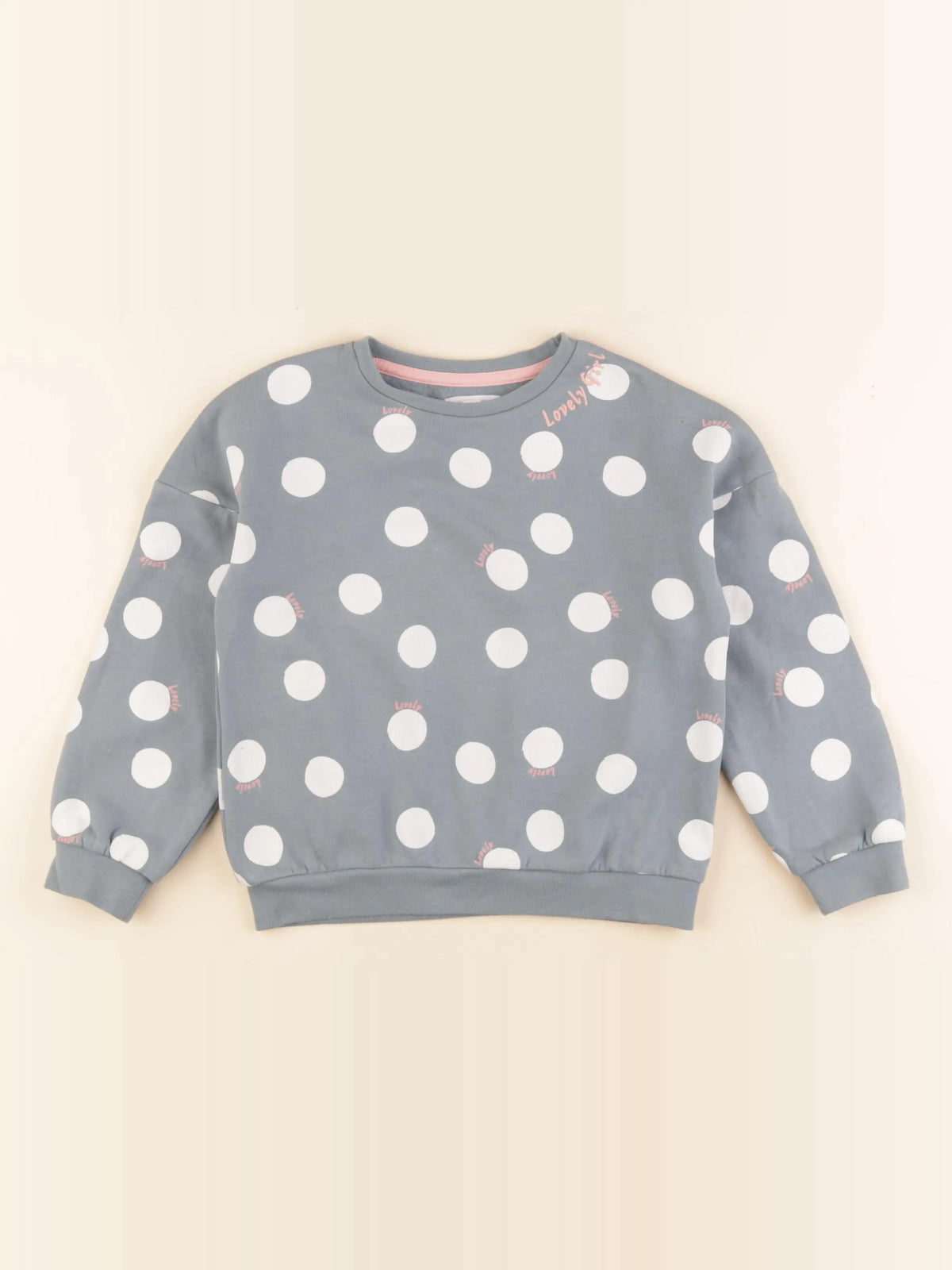 Vertbaudet - sweat bleu - 4 ans