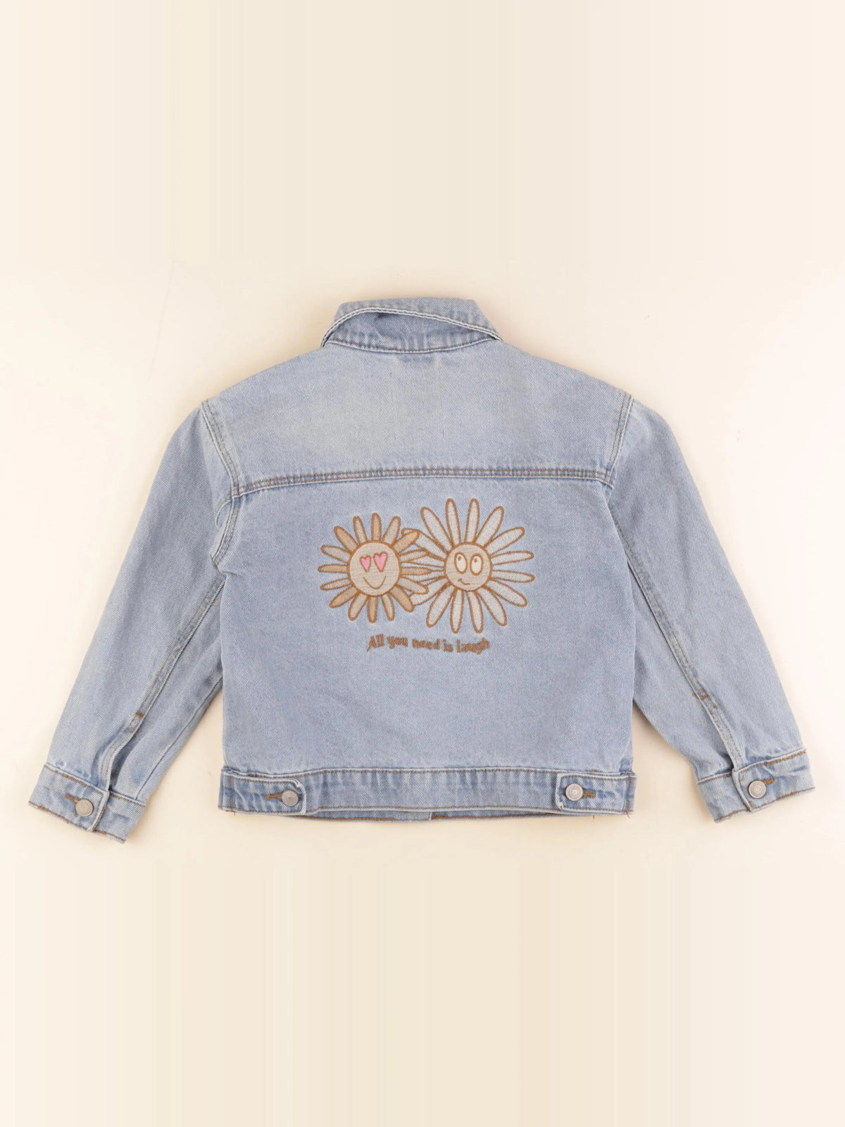 Vertbaudet - veste imprimé au dos bleu - 6 ans
