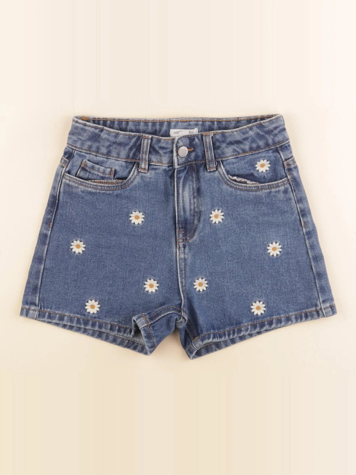 Vertbaudet - short bleu - 6 ans