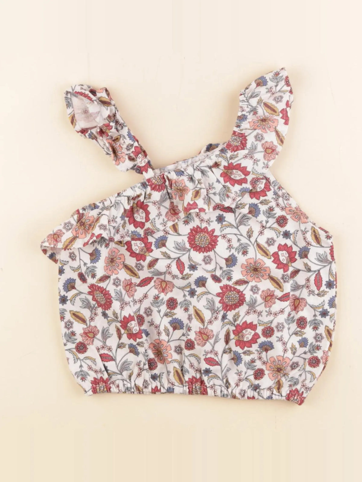 Vertbaudet - blouse multicolore - 7 ans