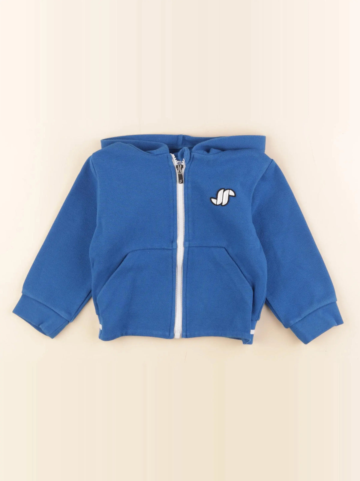 Jacadi - sweat bleu - 24 mois