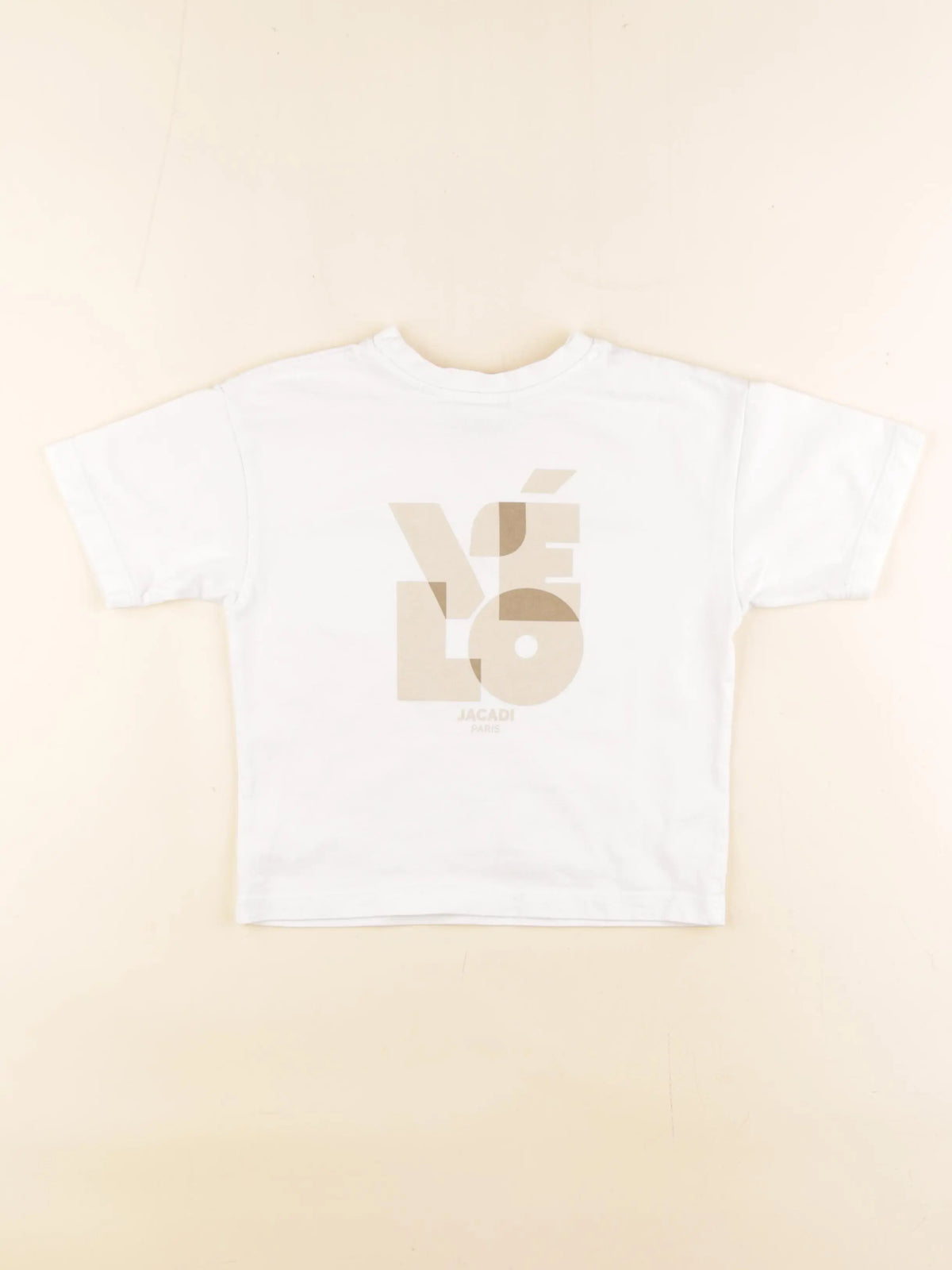 Jacadi - tee-shirt imprimé au dos blanc - 3 ans