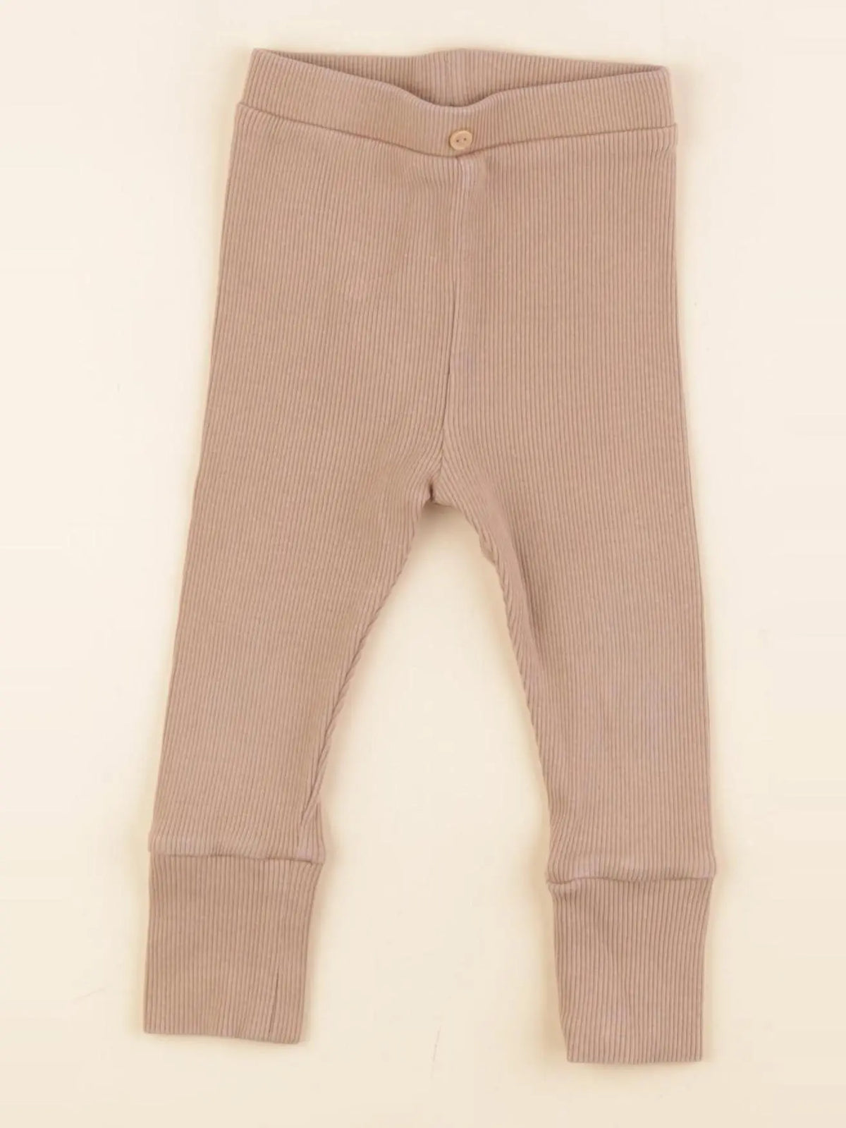 Vertbaudet - legging marron - 9 mois