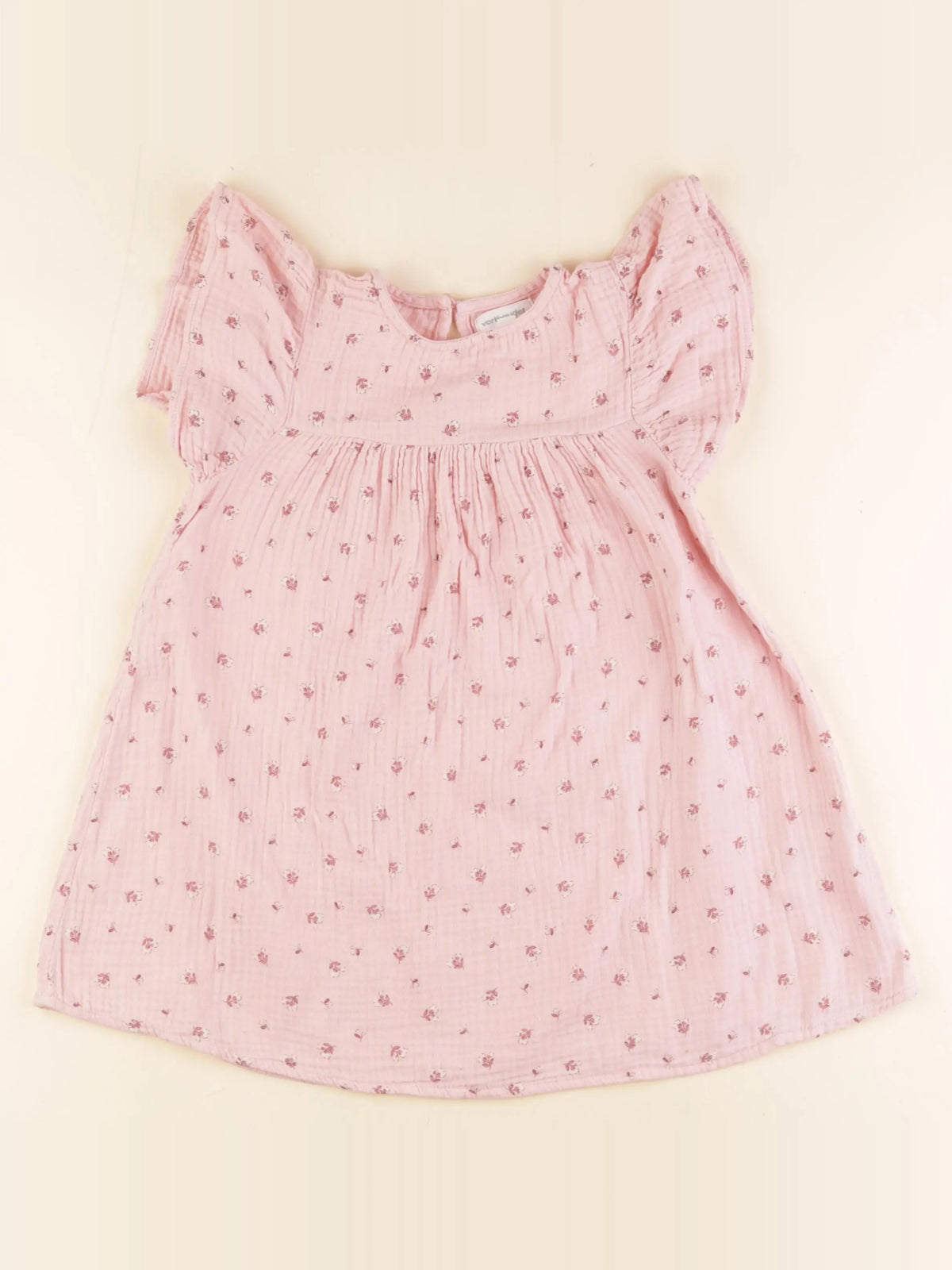 Vertbaudet - robe rose - 4 ans