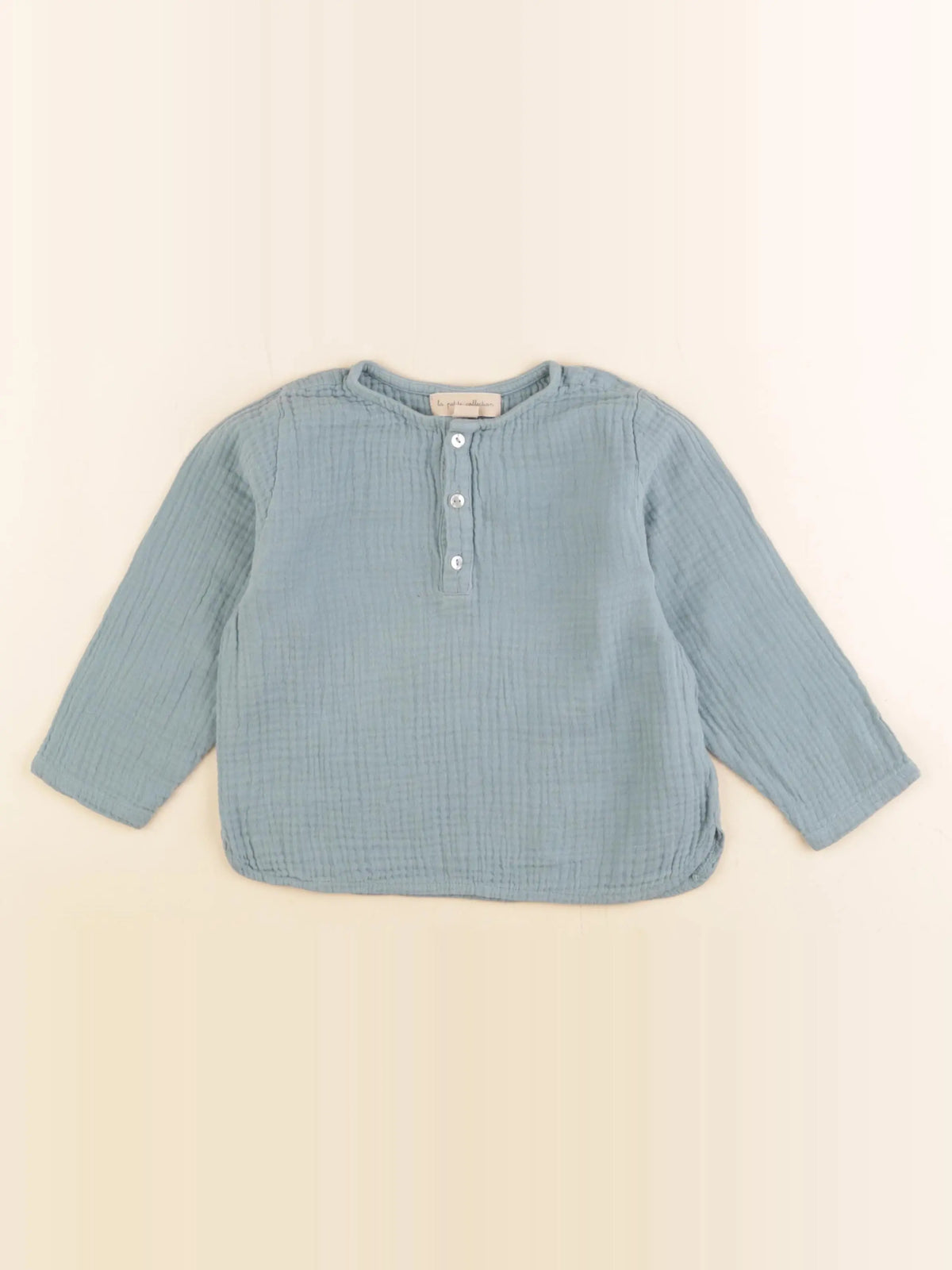 La Petite Collection - chemise bleu - 3 ans