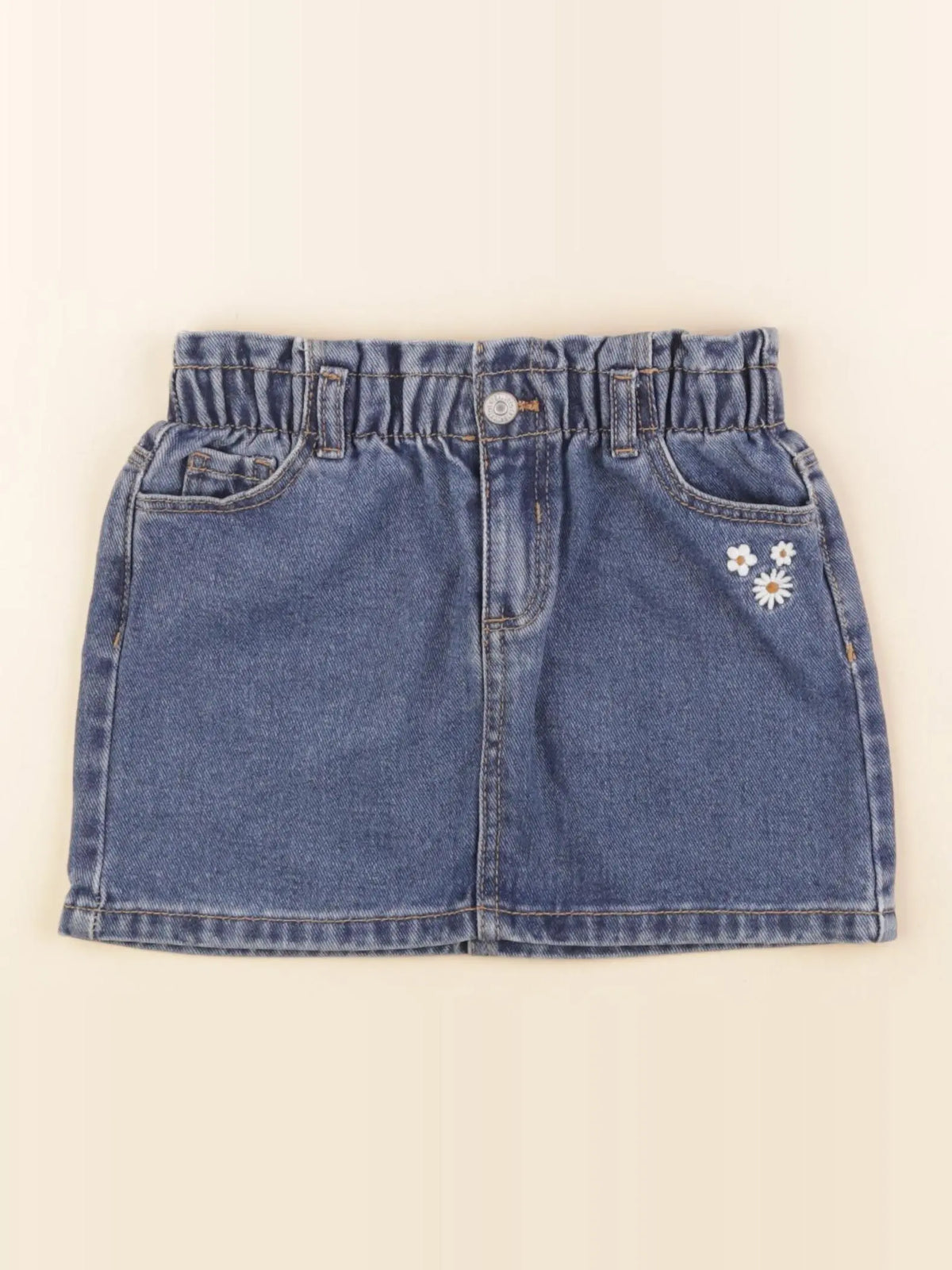 Vertbaudet - jupe bleu - 5 ans