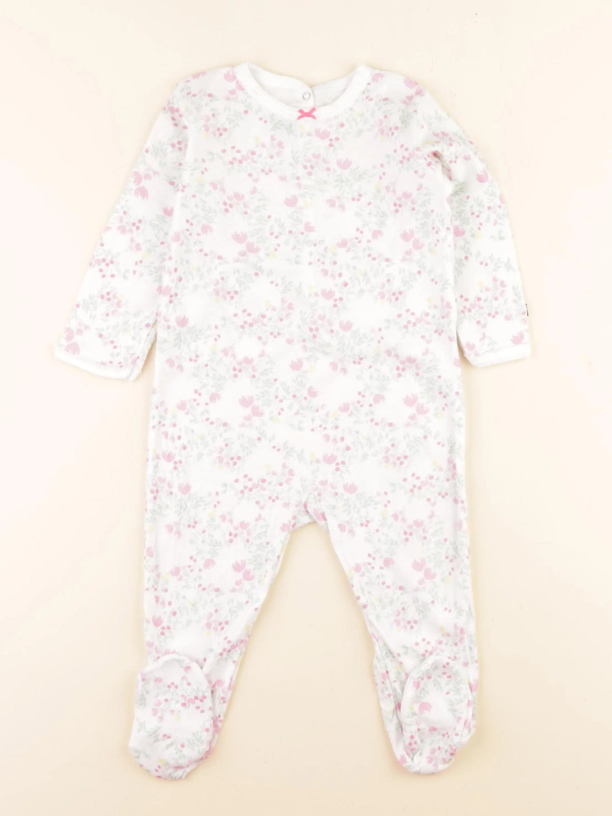 Petit Bateau - pyjama coton multicolore - 18 mois