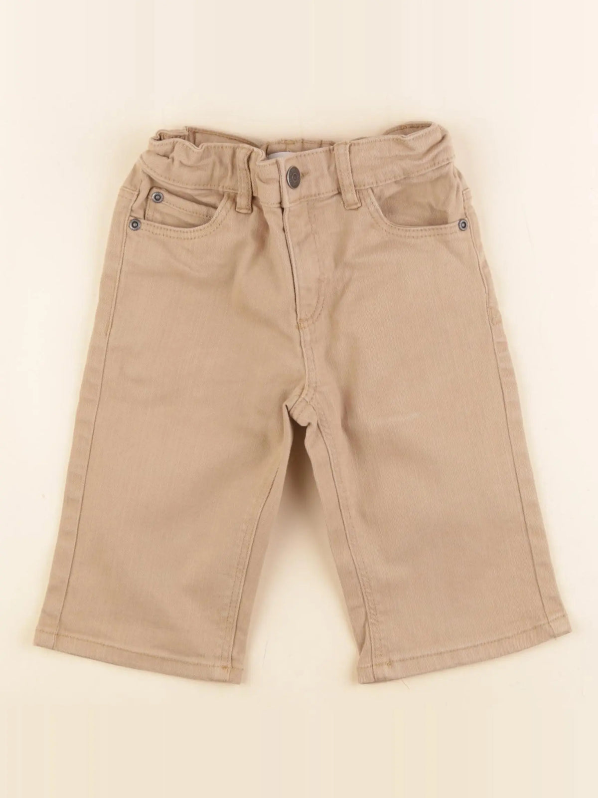 Vertbaudet - short marron - 6 ans