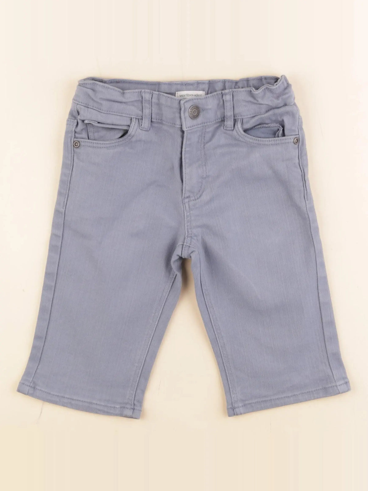 Vertbaudet - short bleu - 6 ans
