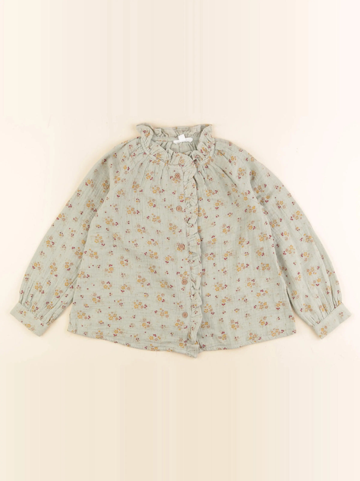 Vertbaudet - blouse vert - 5 ans