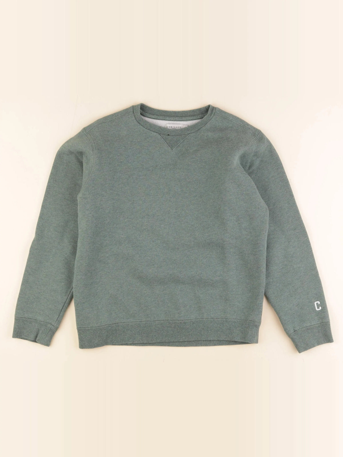 Cyrillus - sweat vert - 12 ans