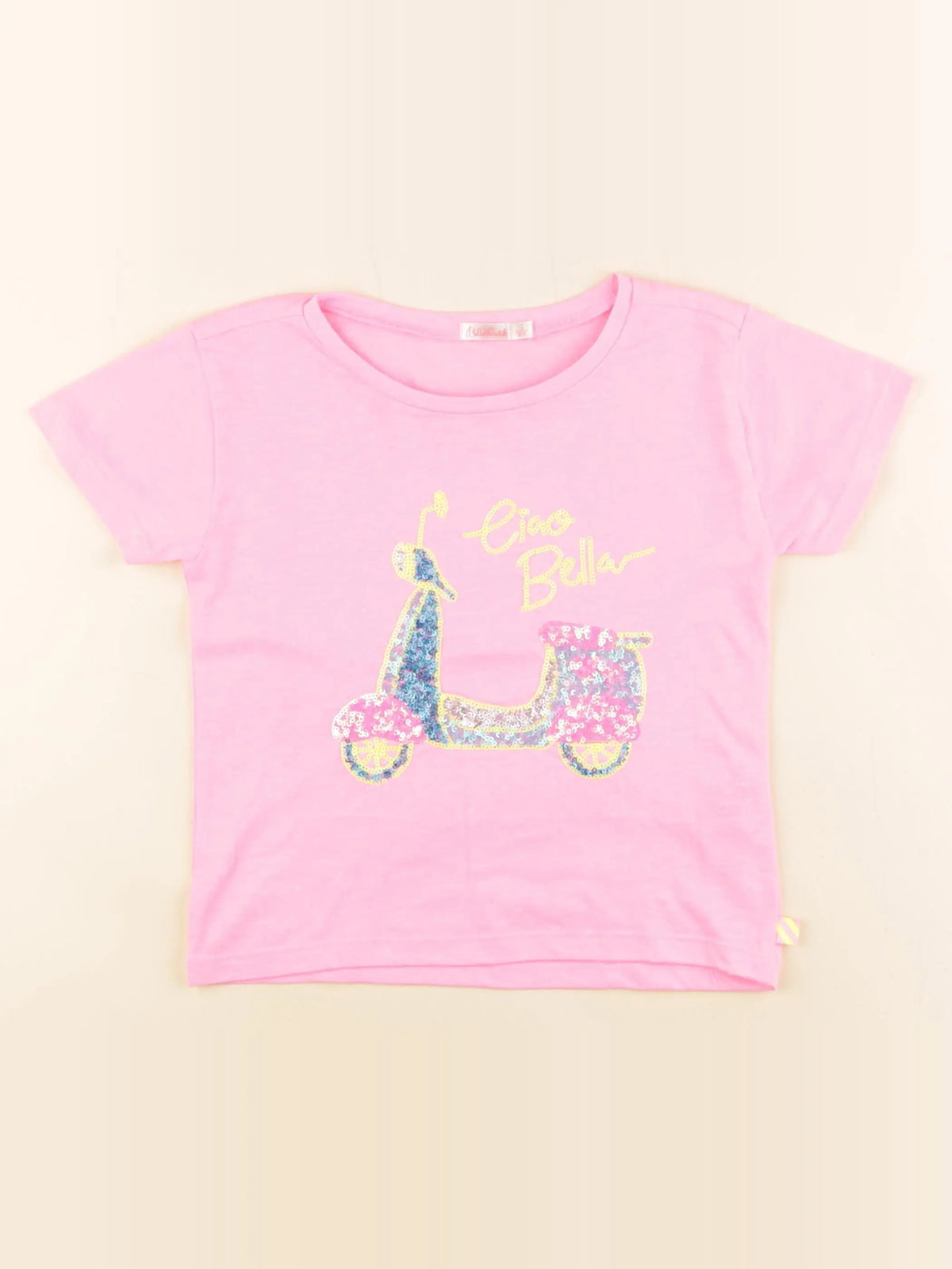 Billie Blush - tee-shirt rose - 5 ans