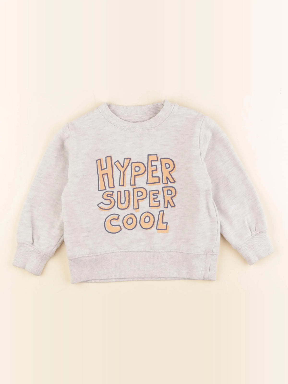Vertbaudet - sweat gris - 3 ans