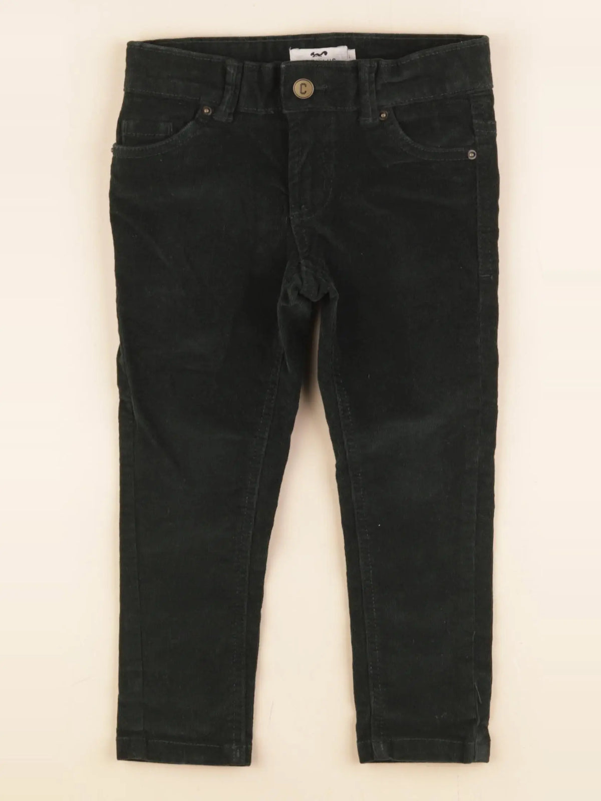 Cyrillus - pantalon vert - 3 ans