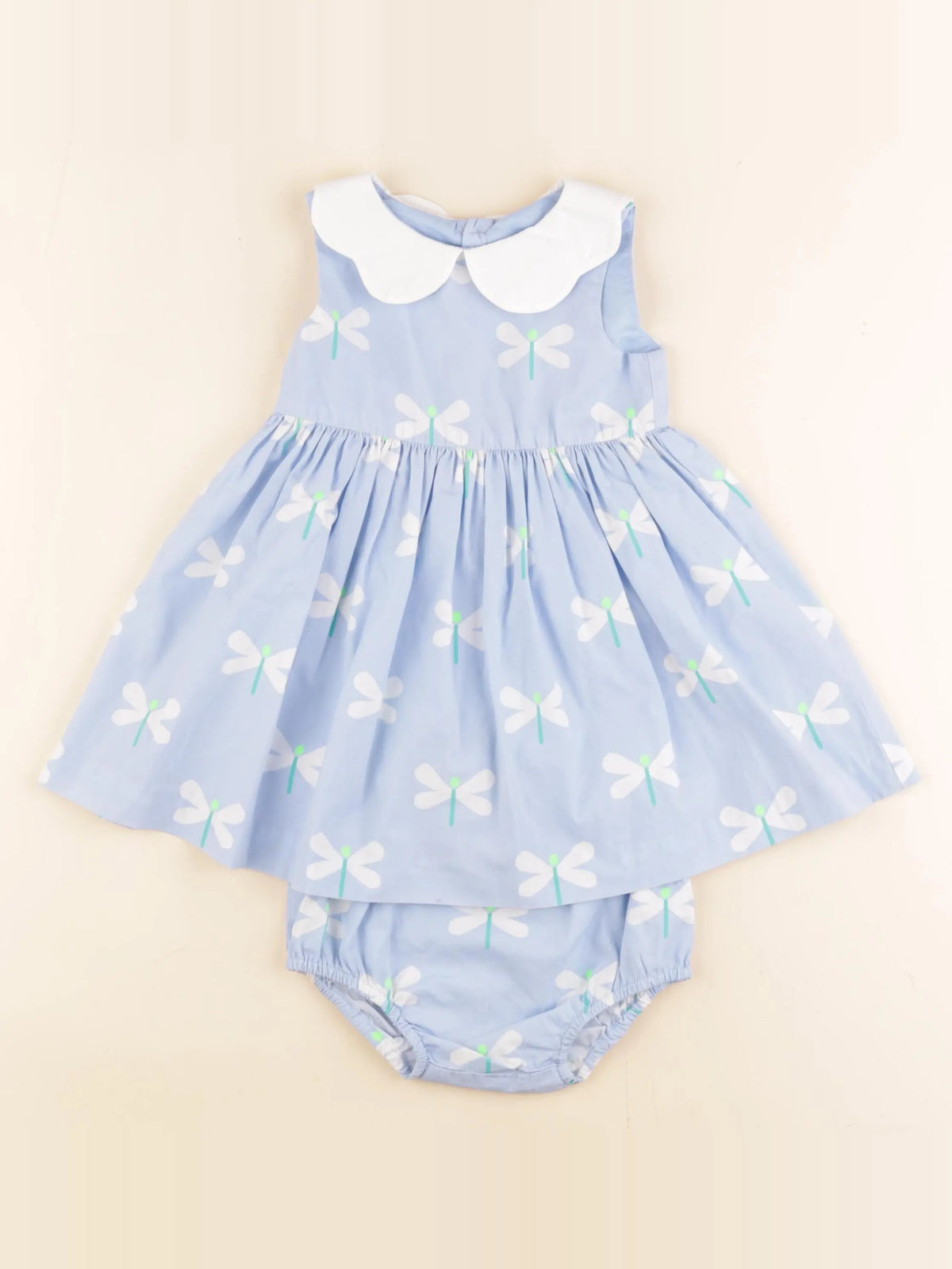 Jacadi - robe bleu - 18 mois