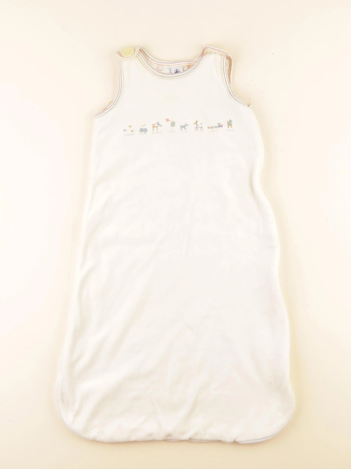 Petit Bateau - gigoteuse beige - 6/18 mois
