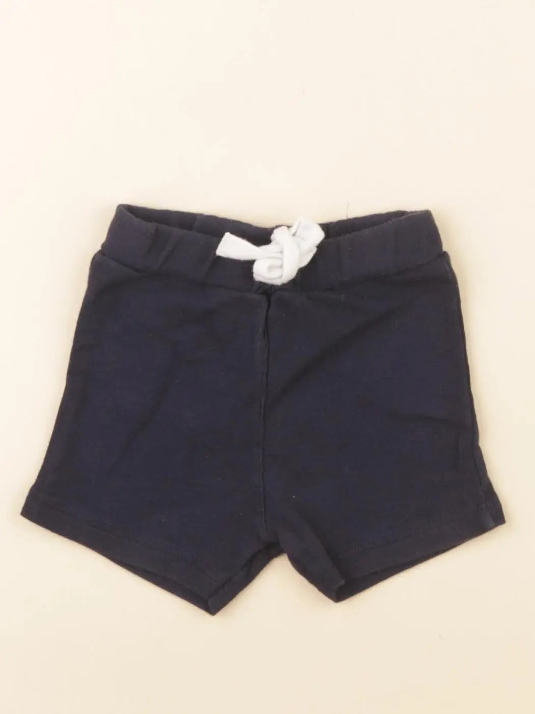 Petit Bateau - short bleu - 3 mois