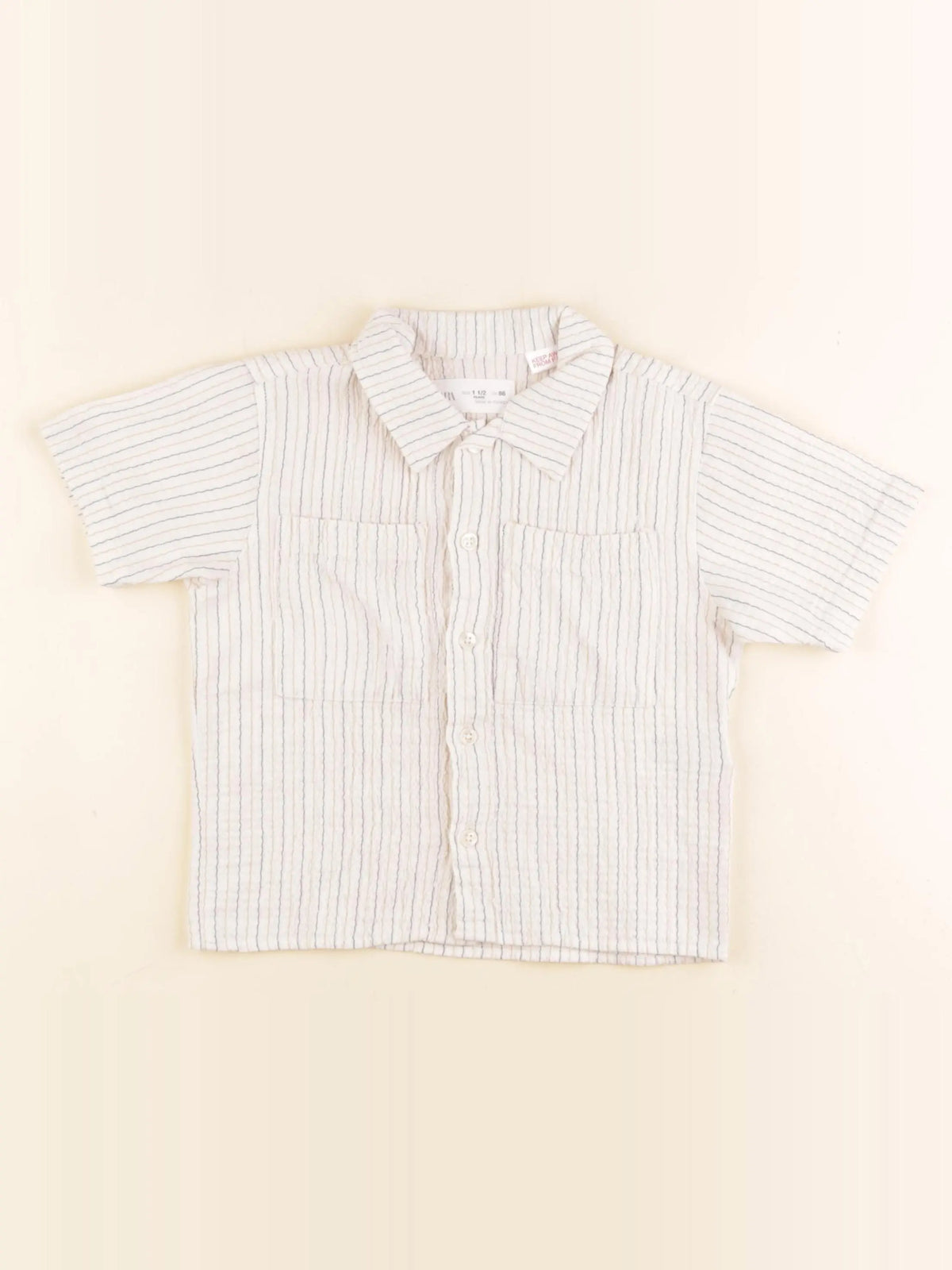 Zara - chemise multicolore - 12/18 mois