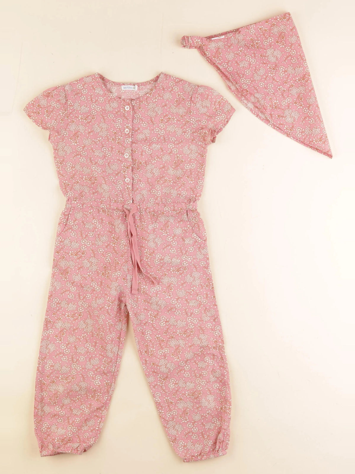 Boutchou - combinaison rose - 24 mois