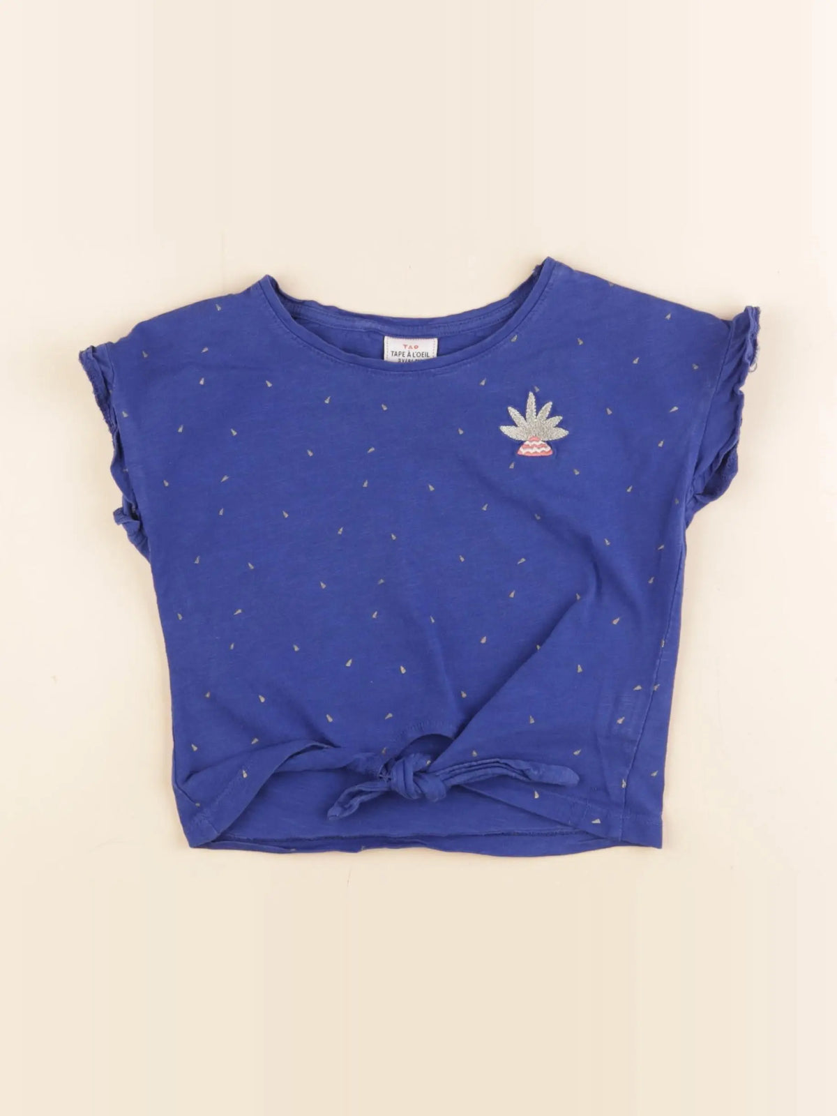 Tape à l'oeil - tee-shirt bleu - 3 ans