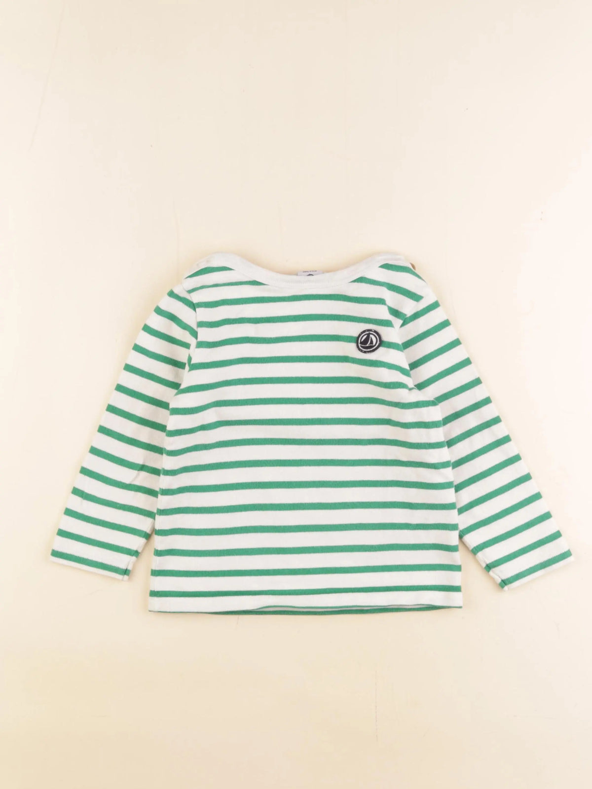 Petit Bateau - tee-shirt vert - 36 mois