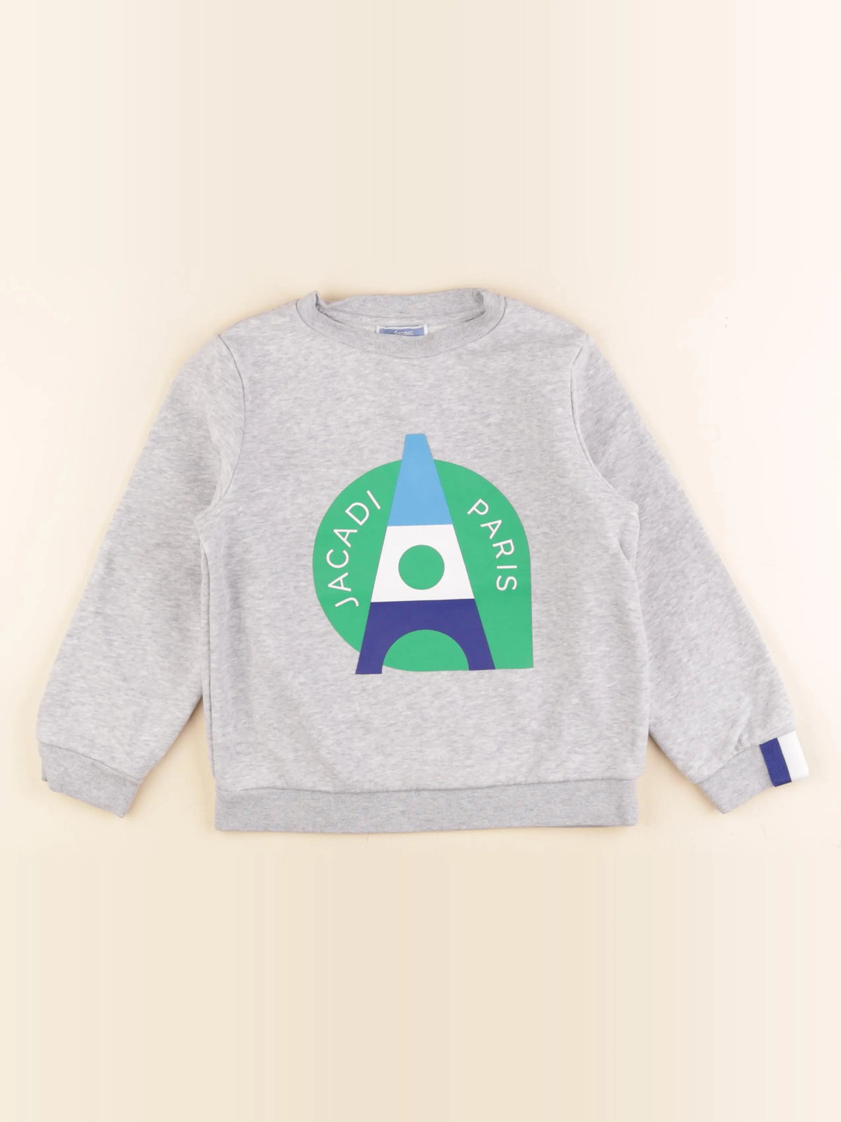 Jacadi - sweat gris - 6 ans