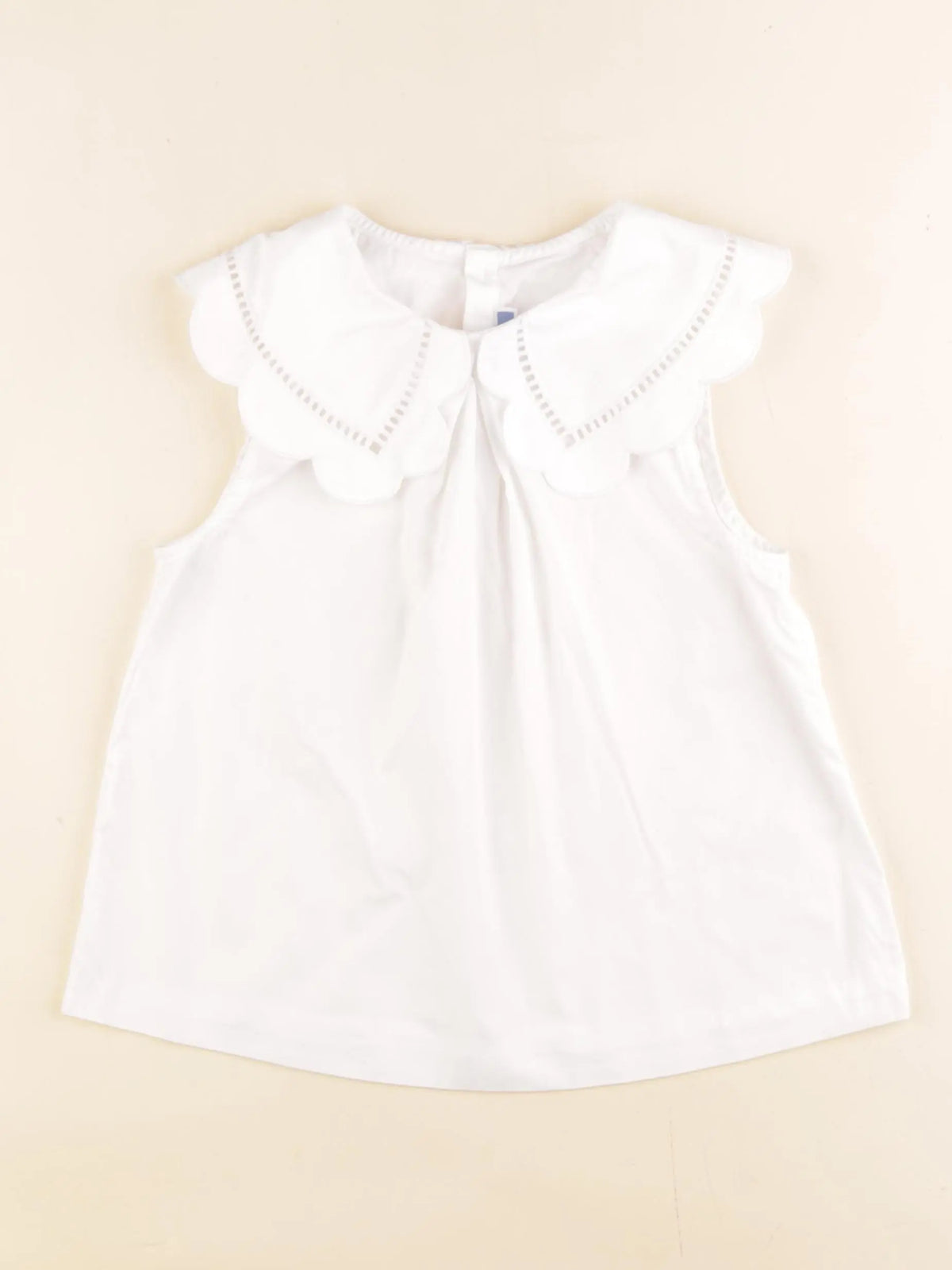 Jacadi - blouse blanc - 8 ans