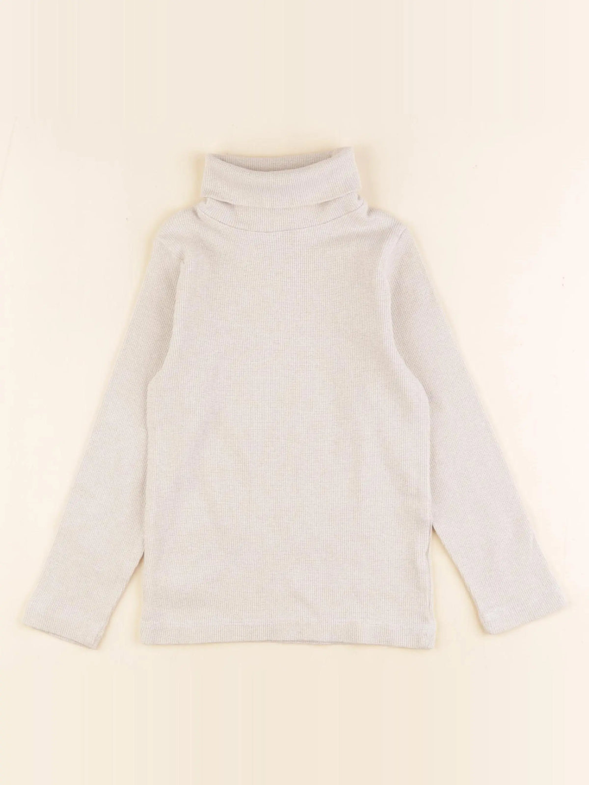 Monoprix - sous-pull or, beige - 5 ans