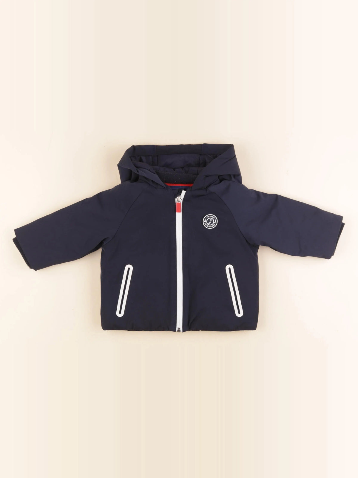 Jacadi - parka bleu - 12 mois