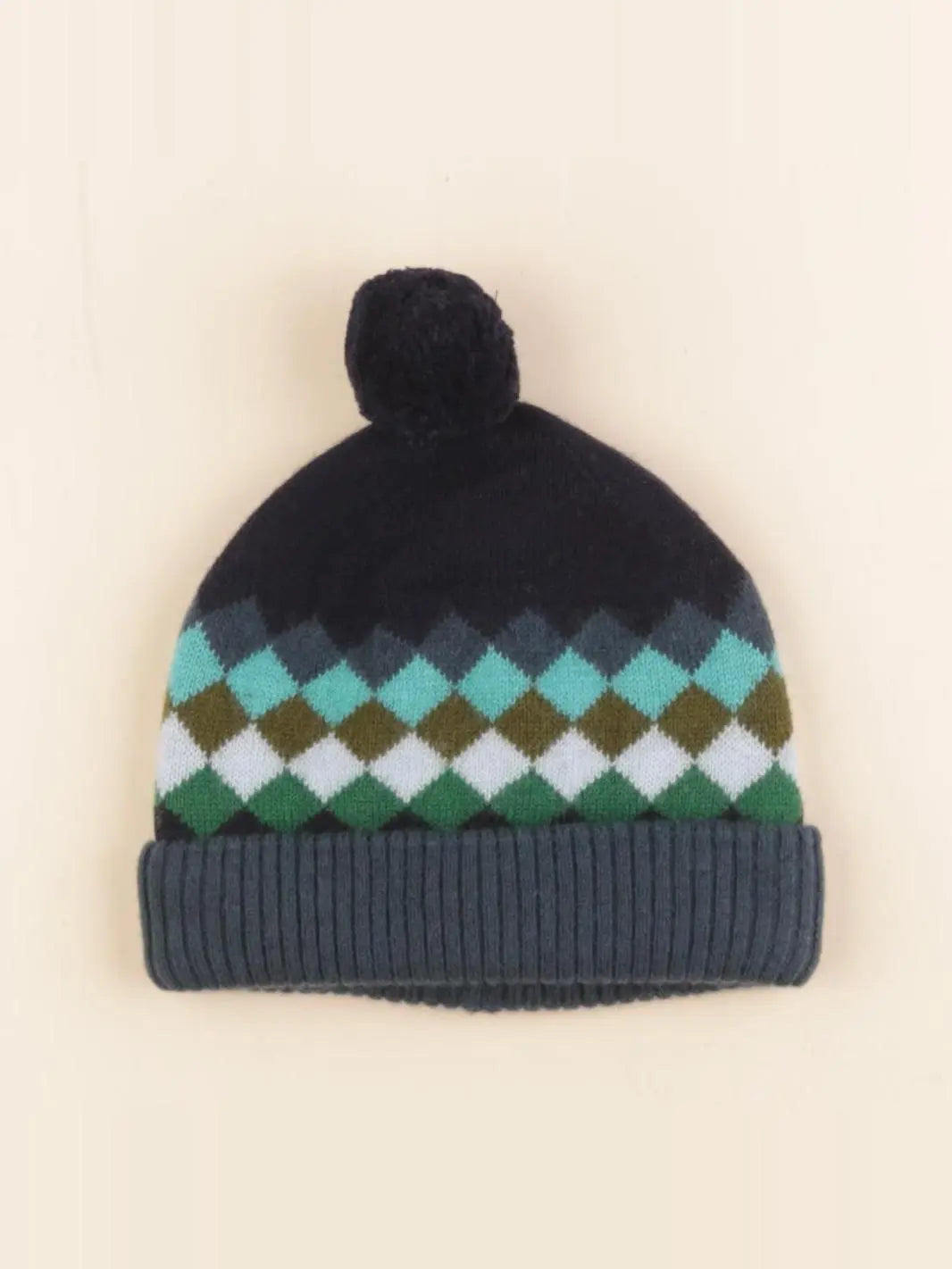 Jacadi - bonnet multicolore - 12 mois
