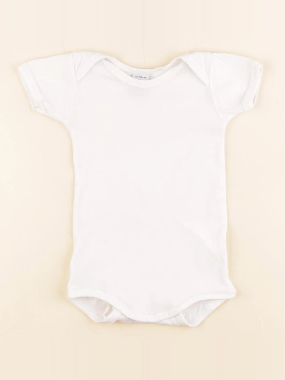 Petit Bateau - body blanc - 3 mois