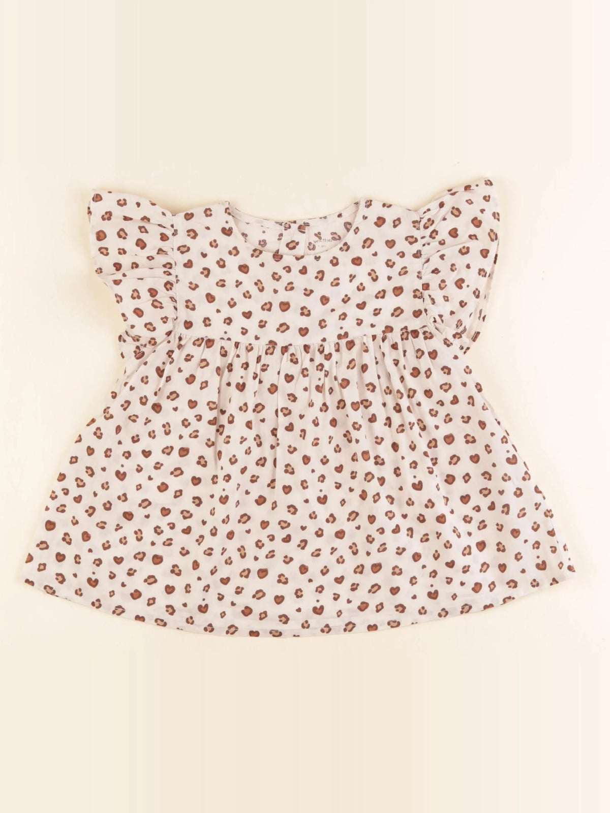 Vertbaudet - blouse marron - 5 ans