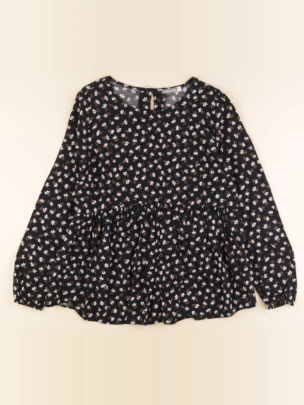 Vertbaudet - blouse grossesse noir - 34