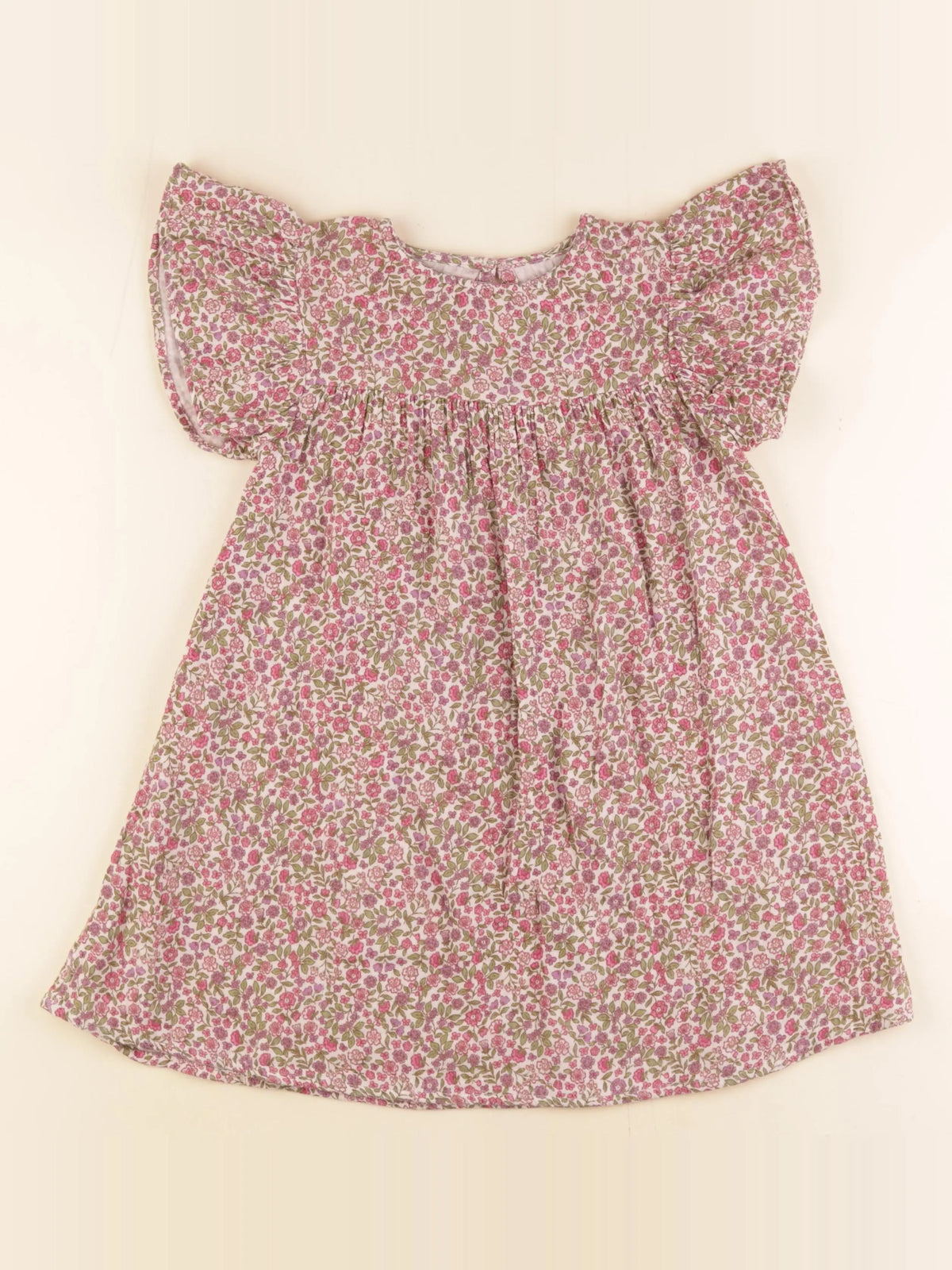 Vertbaudet - robe rose - 6 ans