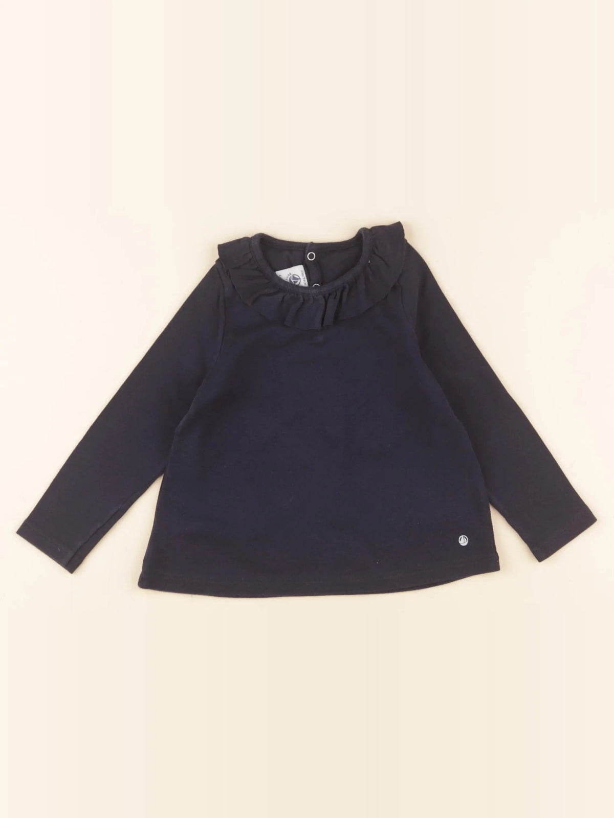 Petit Bateau - tee-shirt bleu - 24 mois