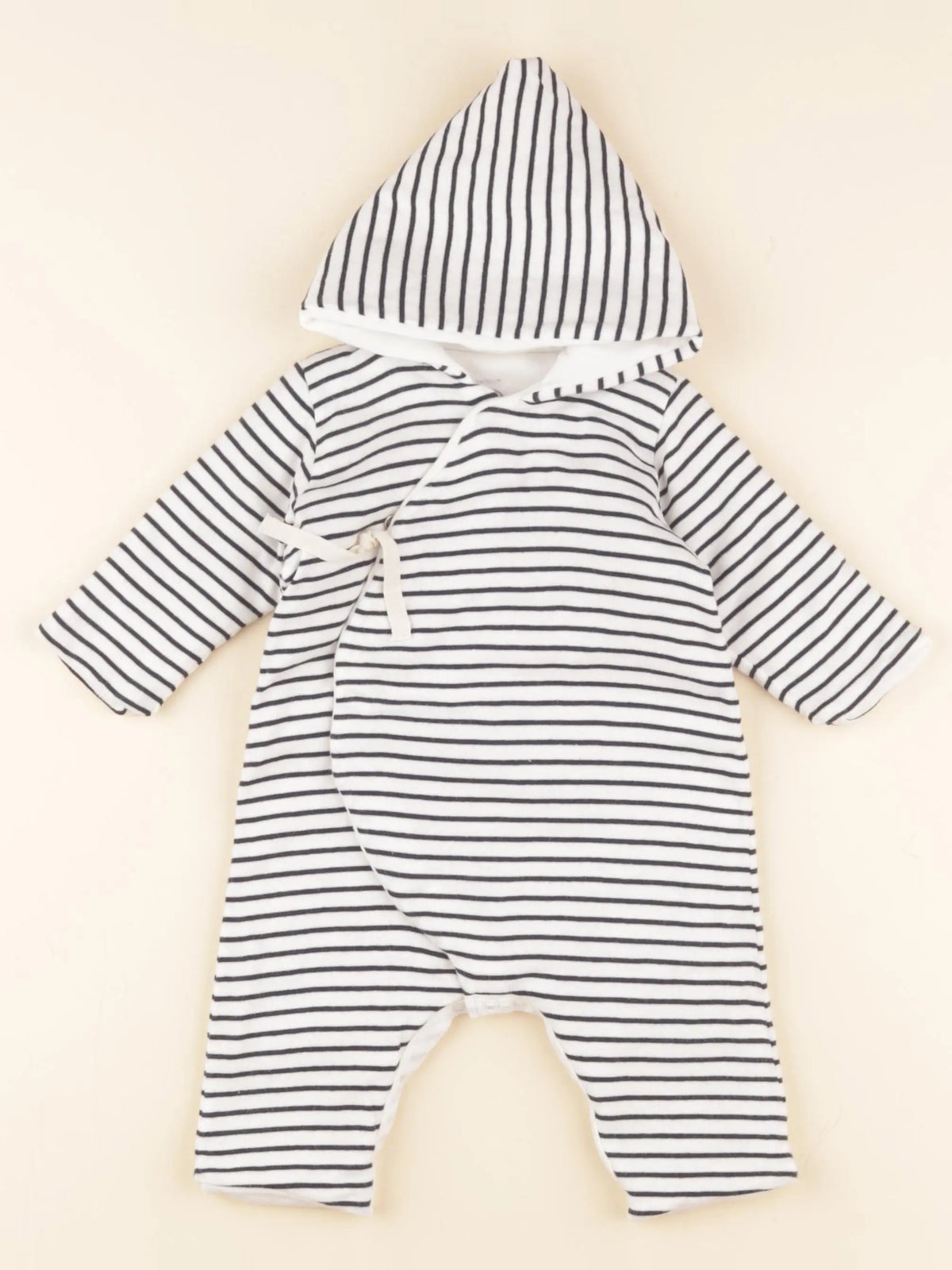 Petit Bateau - combinaison bleu - 3 mois
