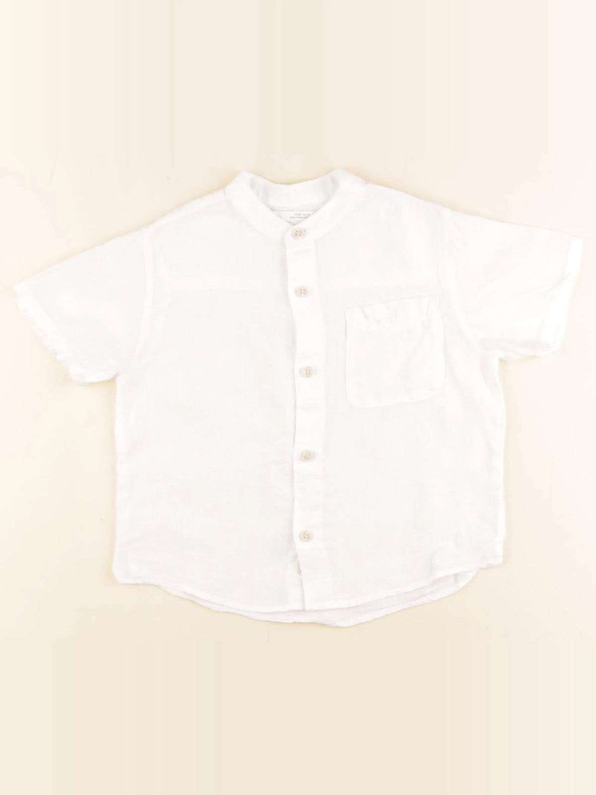 Zara - chemise blanc - 4 ans