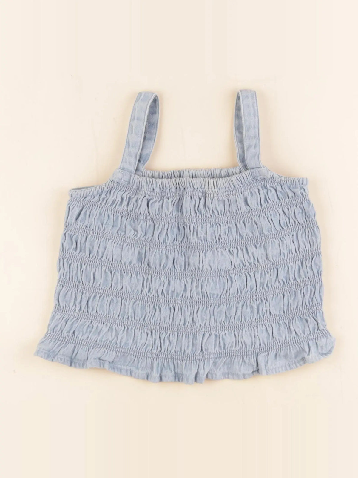 Monoprix - blouse bleu - 6 ans