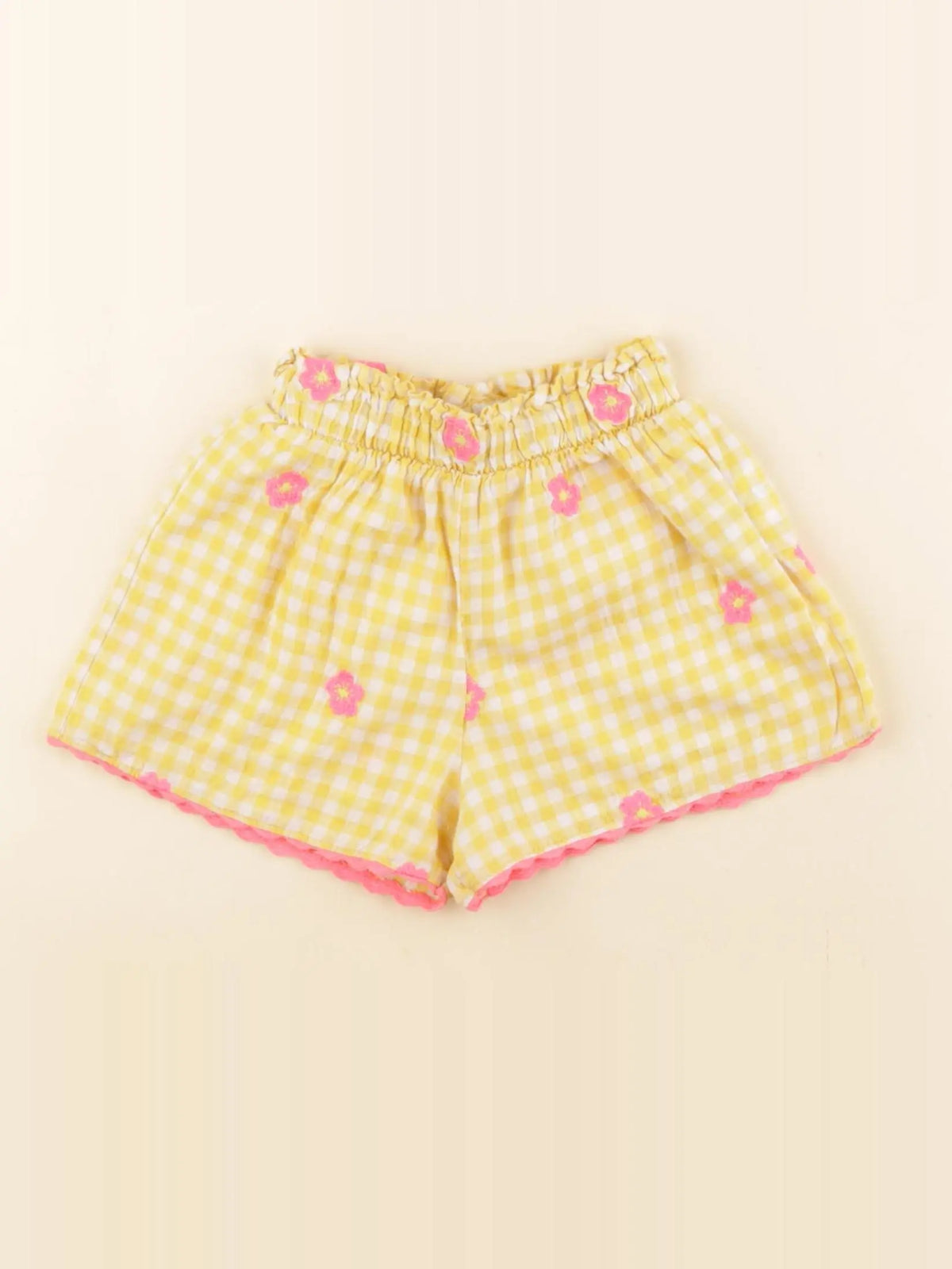 Zara - short jaune - 18 mois