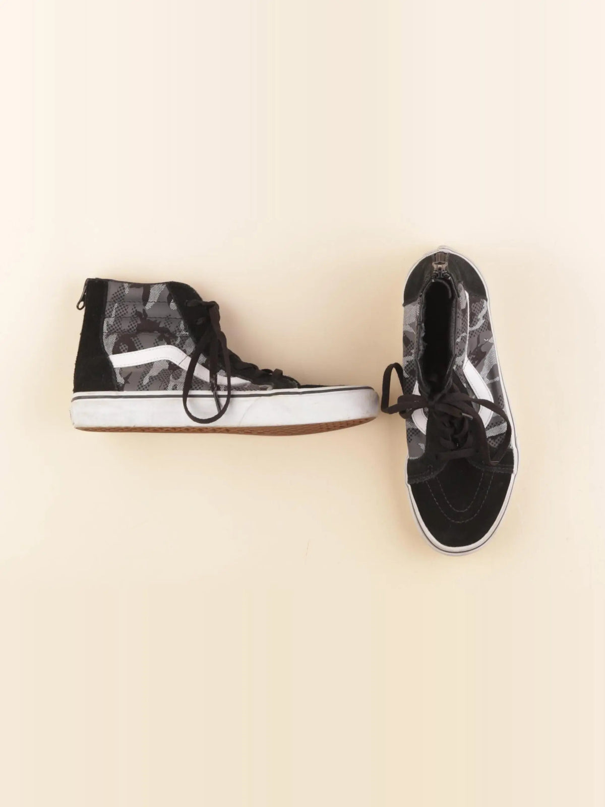Vans - baskets noir, blanc - pointure 36/37