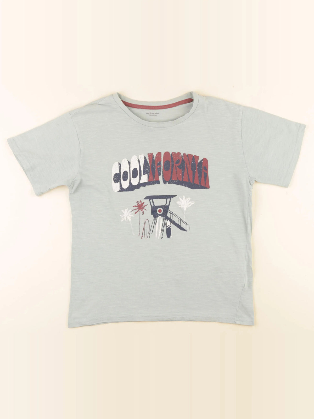 Vertbaudet - tee-shirt vert - 12 ans
